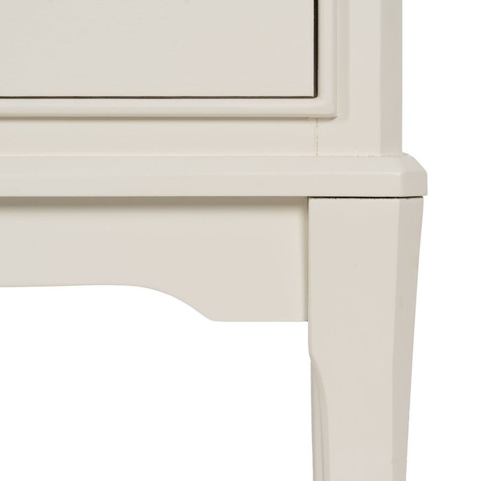 BigBuy Home Table de Nuit Blanc Bois de pin et MDF