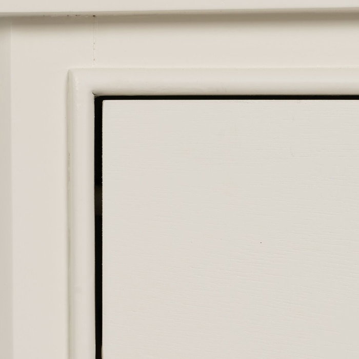 BigBuy Home Table de Nuit Blanc Bois de pin et MDF