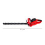 WOLFPACK LINEA PROFESIONAL Taille-haie 650W 510 mm