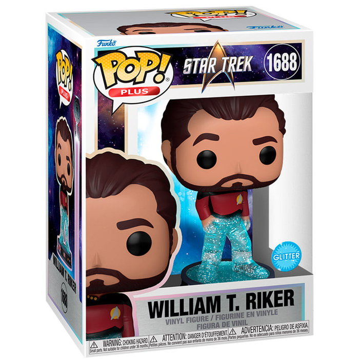 Funko POP! Plus Star Trek William T. Riker figurine en vinyle