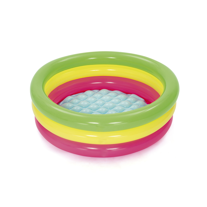 Bestway Piscine Gonflable Enfant 3 Anneaux Sol Rembourré 70x24 cm +2 Ans Jardin 51128 Bestway Piscine Gonflable Enfant 3 Anneaux Sol Rembourré 70x24 cm +2 Ans Jardin 51128