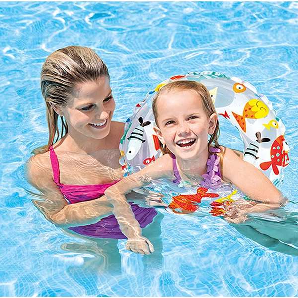 Intex - Flotteur pour enfants 51 cm, motifs animés, pour 3-6 ans, modèle assorti au hasard, en PVC Intex - Flotteur pour enfants 51 cm, motifs animés, pour 3-6 ans, modèle assorti au hasard, en PVC