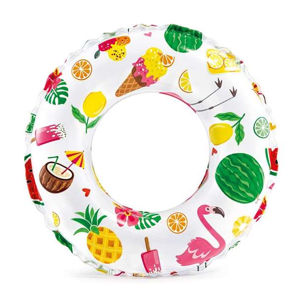 Intex - Flotteur pour enfants 51 cm, motifs animés, pour 3-6 ans, modèle assorti au hasard, en PVC Intex - Flotteur pour enfants 51 cm, motifs animés, pour 3-6 ans, modèle assorti au hasard, en PVC
