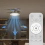 Philips Bliss - Ventilateur de plafond avec LED et télécommande - Pales rétractables - Diamètre 106 cm - 6 vitesses - Blanc