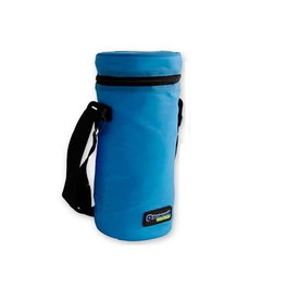 Poessa Gourde Isotherme en Polyester 1,5 Litres 10x33 cm - Modèles Surtis (Français, Espagnol, Portugais, Anglais)