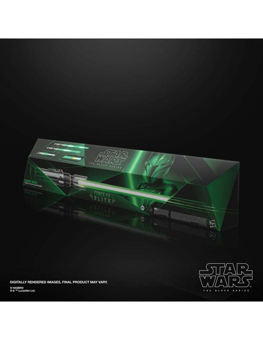 Hasbro Star Wars The Black Series Sable Laser Force FX Elite de Sabine Wren - Réplique Lumineuse avec Effets Sonores
