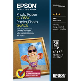 Epson Papier photo Glossy 10x15cm 50 feuilles 200g