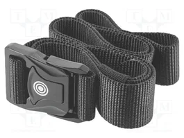 LAHTI PRO Ceinture de pantalon noire 37mm