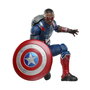 Hasbro Marvel G0158 - Figurine Articulée Capitaine Amérique (Sam Wilson) Captain America: Brave New World - 15 cm avec 7 Accessoires (Ailes, Écu)
