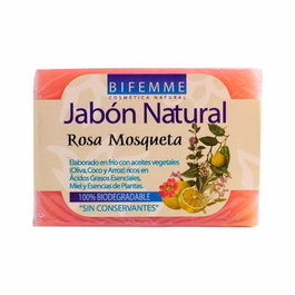 BIFEMME Savon Exfoliant à l'Églantier 100g