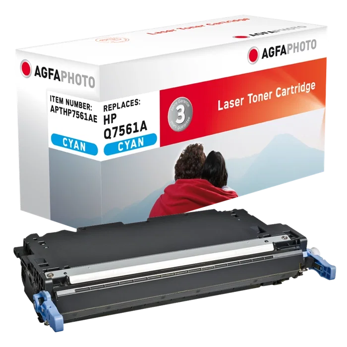Agfa Photo APTHP7561AE Toner cyan Q7561A, 3 500 pages Agfa Photo APTHP7561AE Toner cyan Q7561A, 3 500 pages