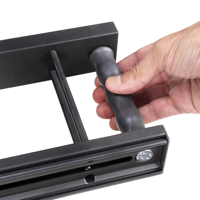 Emuca Planche à repasser pliante et planche à repasser coulissante pour meubles. Modèle : Iron Alu, Aluminium, Gris Anthracite Emuca Planche à repasser pliante et planche à repasser coulissante pour meubles. Modèle : Iron Alu, Aluminium, Gris Anthracite