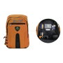 Keep Out Mochila Gaming BK7 Full Orange pour Portable 15,6 pouces Noir et Orange