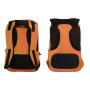 Keep Out Mochila Gaming BK7 Full Orange pour Portable 15,6 pouces Noir et Orange