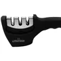 Le Pratique Aiguiseur Manuel pour Couteaux avec 3 Surfaces Abrasives