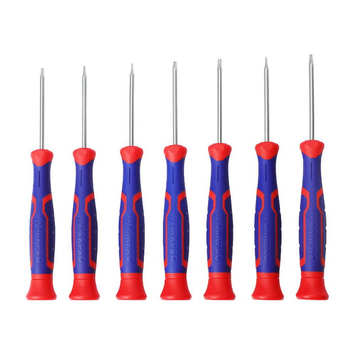 Jeu de tournevis de précision Workpro 7 Pièces Jeu de tournevis de précision Workpro 7 Pièces