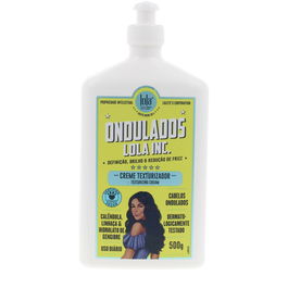 Lola Cosmetics Crème Texturisante pour Cheveux Ondulés 500g - Définition, Hydratation et Protection Thermique