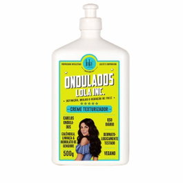 Lola From Rio - Crème Texturisante pour Ondulations et Boucles 500 g - Contrôle du Frizz, Protection Thermique et Solaire