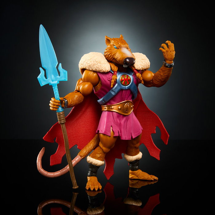 MATTEL Figurine Articulée Splinter-Skull Turtles of Grayskull - Masters of the Universe - Tortues Ninja - 14 cm MATTEL Figurine Articulée Splinter-Skull Turtles of Grayskull - Masters of the Universe - Tortues Ninja - 14 cm