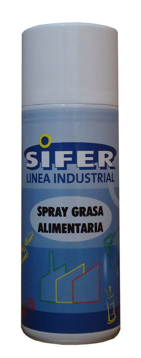 SIFER Graisse Atoxique Incolore Spray 400 ml SIFER Graisse Atoxique Incolore Spray 400 ml
