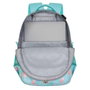 OMP! Run Plus Backpack - Sac à dos Ice Flamin avec port USB, compartiment pour laptop et ventilation - 44x34x21 cm - Turquoise