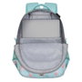 OMP! Run Plus Backpack - Sac à dos Ice Flamin avec port USB, compartiment pour laptop et ventilation - 44x34x21 cm - Turquoise