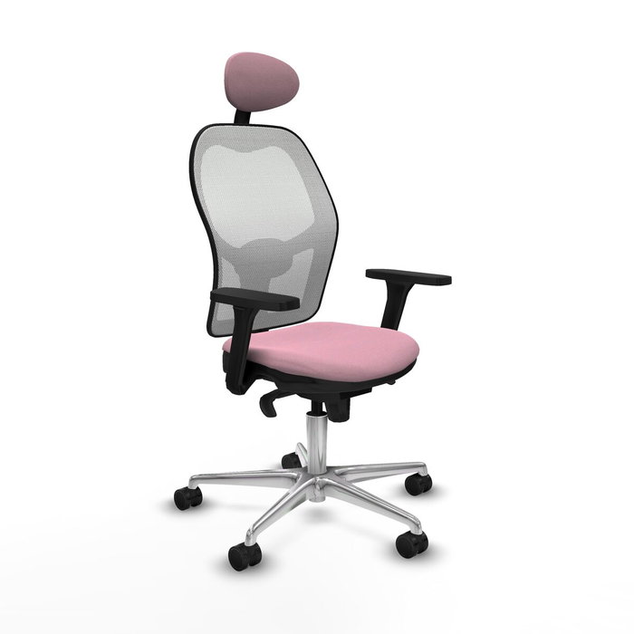 Piqueras y Crespo Chaise de Bureau Jorquera 3D086N1 Rose Piqueras y Crespo Chaise de Bureau Jorquera 3D086N1 Rose