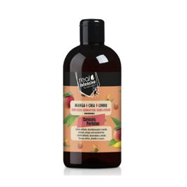 Real Natura Shampooing Boucles Parfaites - Libératrice 300 ml - Shampoing Curly Method pour cheveux bouclés et frisés, hydratation et nutrition des boucles