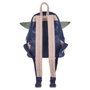 The Mandalorian Sac à dos décontracté en simili cuir 22 x 27 x 12.5 cm, dos Star Wars, pour enfants dès 3 ans