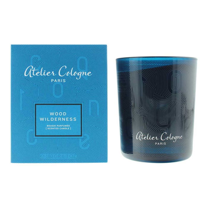 Atelier Cologne Bougie Parfumée Wood Wilderness, Parfum d'Intérieur Boisée, 180 g, Unisexe Atelier Cologne Bougie Parfumée Wood Wilderness, Parfum d'Intérieur Boisée, 180 g, Unisexe