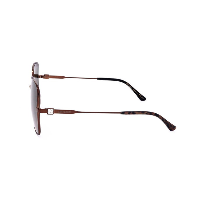 Jimmy Choo LILI/S - Lunettes de soleil femme cadre carré en acier inoxydable - Pont 16 mm, verres Ø58 mm, branches 145 mm Jimmy Choo LILI/S - Lunettes de soleil femme cadre carré en acier inoxydable - Pont 16 mm, verres Ø58 mm, branches 145 mm