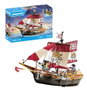 Playmobil Barco Pirata - Bateau Pirate avec Figurines, Accessoires et Cofre au Trésor - Jouet pour Enfants à Partir de 4 Ans