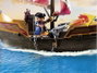 Playmobil Barco Pirata - Bateau Pirate avec Figurines, Accessoires et Cofre au Trésor - Jouet pour Enfants à Partir de 4 Ans