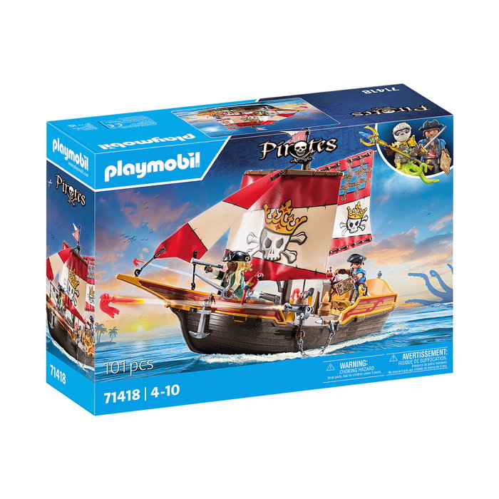 Playmobil Chaloupe des pirates 71418 Playmobil Chaloupe des pirates 71418