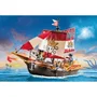Playmobil 71418 Chaloupe de pirates avec personnages et canons, jeu de construction pour enfants dès 4 ans
