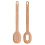 Berghoff 3950112 - Cubiertos para Ensalada en Bois d'Érable Naturel avec Finition à l'Huile