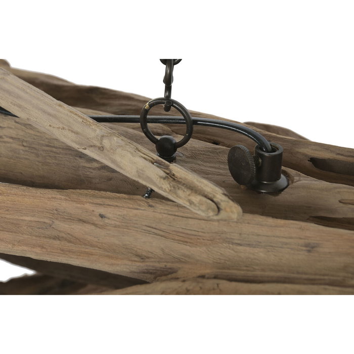 Suspension Home ESPRIT Noir Naturel Bois Fer bois de teck 50 W Suspension Home ESPRIT Noir Naturel Bois Fer bois de teck 50 W