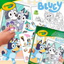 Crayola - Livre de coloriage Bluey avec stickers, 32 pages, à partir de 3 ans, référence 04-2664