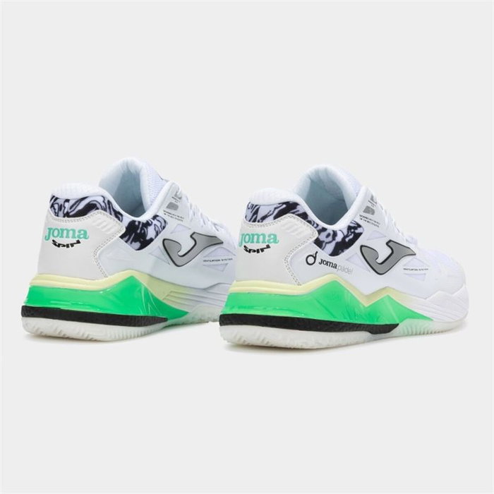 Chaussures de Padel pour Adultes Joma Sport Spin 2502 Blanc L