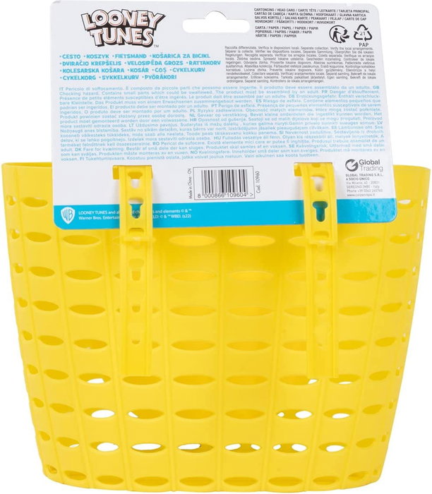 Licensing Panier avant pour vélo enfant Looney Tunes