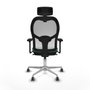 Piqueras y Crespo Chaise de Bureau Jorquera 3D086G2 Vert émeraude