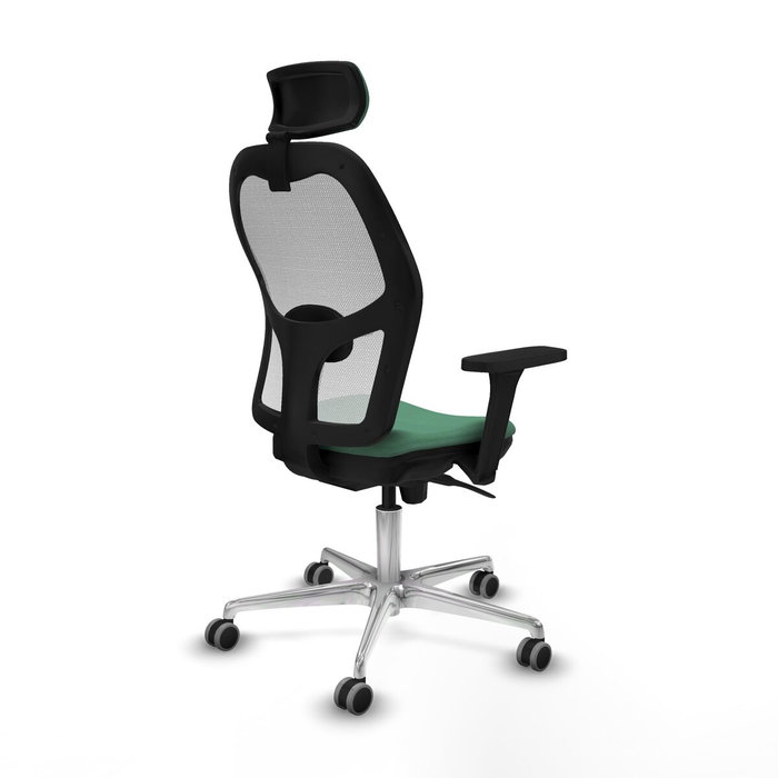 Piqueras y Crespo Chaise de Bureau Jorquera 3D086G2 Vert émeraude