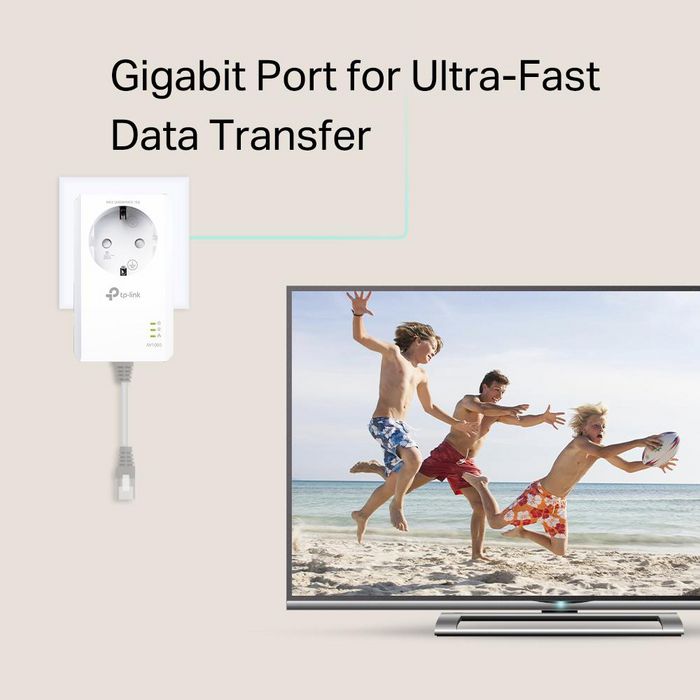 TP-Link TL-PA7017P KIT Adaptateurs Powerline Gigabit AV1000 Blanc TP-Link TL-PA7017P KIT Adaptateurs Powerline Gigabit AV1000 Blanc