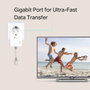 TP-Link TL-PA7017P KIT Adaptateurs Powerline Gigabit AV1000 Blanc