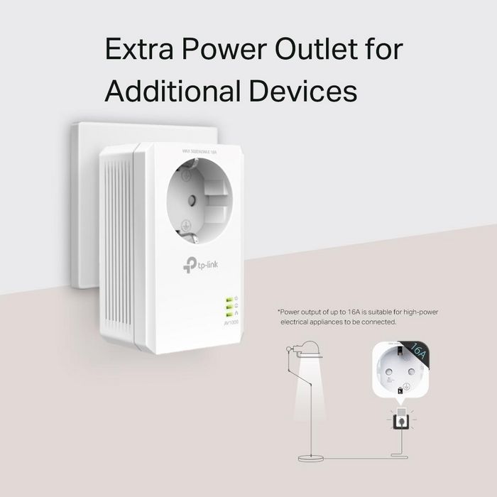 TP-Link TL-PA7017P KIT Adaptateurs Powerline Gigabit AV1000 Blanc TP-Link TL-PA7017P KIT Adaptateurs Powerline Gigabit AV1000 Blanc