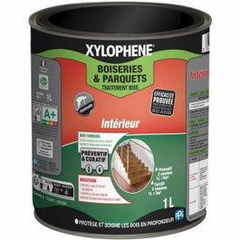 Xylophene Traitement pour Boiseries et Parquets Blanc Mat 1L