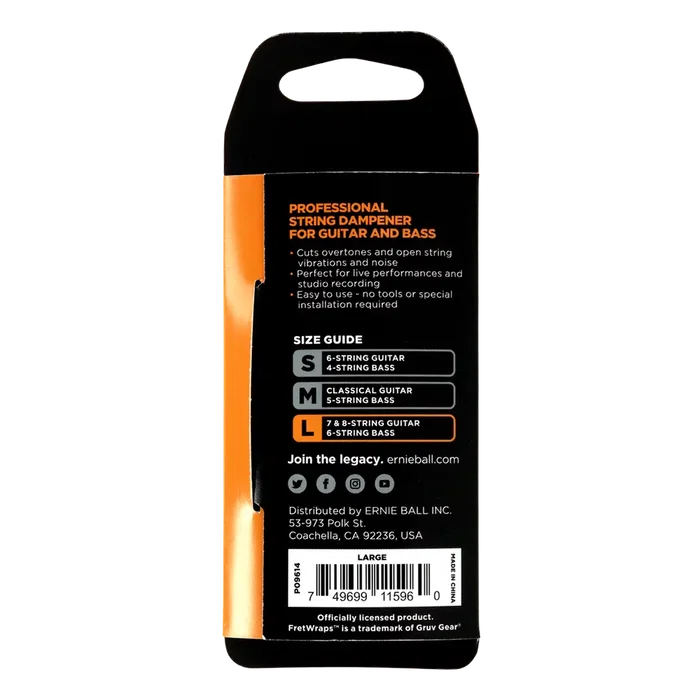 ERNIE BALL FretWrap by Gruv Gear - LG