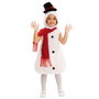 My Other Me Déguisement peluche bonhomme de neige Taille 5-6 ans - Multilingue (Espagnol, Anglais, Français, Italien, Portugais, Allemand) - 100% Polyester