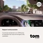 TomTom - Assistant d'alertes routières intelligent Tom - Alerte des dangers, zones à risque et conditions de circulation - Avec alertes sonores et visuelles