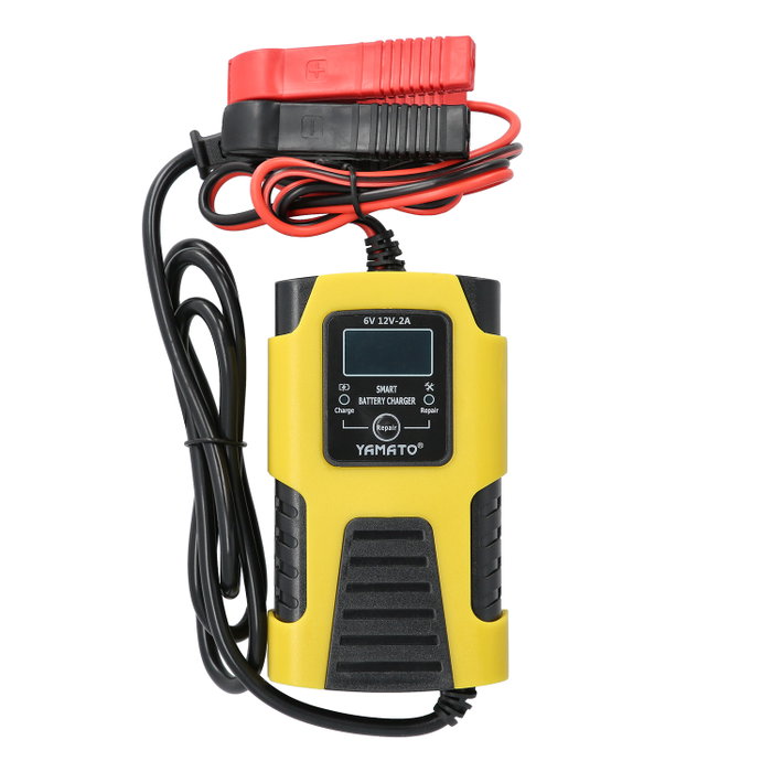 YAMATO Chargeur de batterie Inverter 6V/12V 2A YAMATO Chargeur de batterie Inverter 6V/12V 2A
